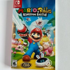 Mario + Rabbids Kingdom Battle Nintendo Switch game in original box. Used